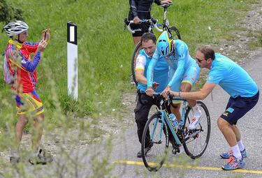 Kruijswijk refuerza la maglia rosa y Chaves se pone segundo