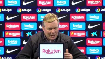 Koeman:"No es el primer partido que acabo preguntándome cómo no hemos ganado"
