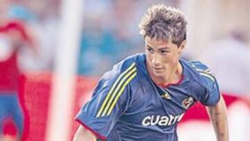 <b>EL PRIMER GOL. </b>el 3 de junio de 2001 Fernando Torres debutaba con el Atlético y al poco demostró su gran calidad al marcar un gol.