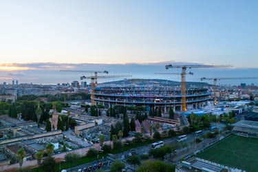 El Camp Nu Ou todavía está en el proceso de rediseño, y el primer certificado de negocios aún no se ha obtenido, a pesar de que el club ha prometido reabrir para septiembre de 2025, lo que evita que las competiciones jueguen allí.