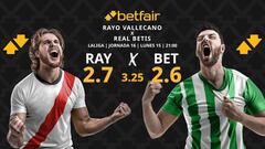 Rayo Vallecano vs. Real Betis: horario, dónde ver, pronósticos y clasificación