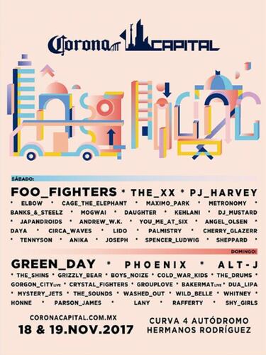 Corona Capital 2019: Cartel, bandas y artistas confirmados