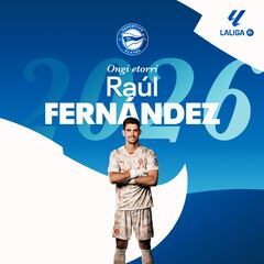 Llega Raúl Fernández, portero vizcaíno procedente del Mirandés