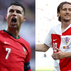 Cristiano Ronaldo nunca ha perdido ante Luka Modric y Croacia