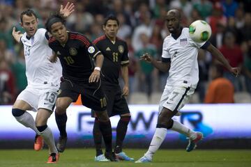 La Selección Mexicana empató sin goles ante Estado Unidos en las eliminatorias mundialistas rumbo a Brasil 2014 el 26 de marzo de 2013