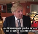 Boris Johnson: "Gracias al Brexit podemos hacer que no tengamos una Superliga europea"
