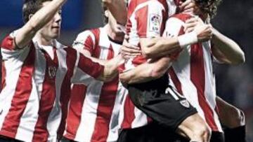 <b>UNA LUCHA CONSTANTE. </b>Athletic y Racing se han visto las caras tres veces en esta temporada. Y la suerte siempre ha estado del lado cántabro.