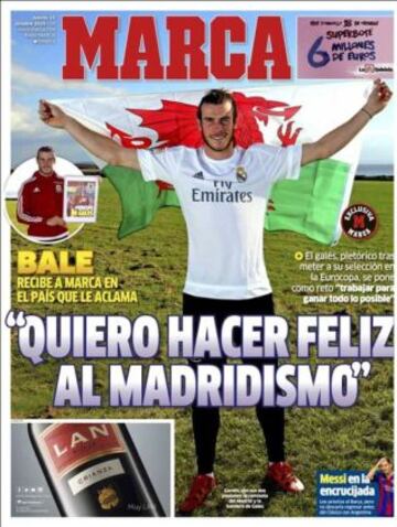 Portadas de la prensa deportiva