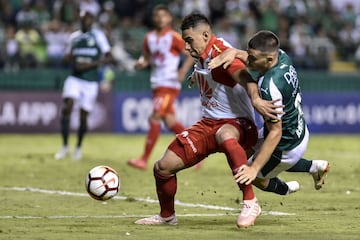 Con goles de Morelo y Guastavino, Santa Fe se impuso en el estadio Deportivo Cali y se convirtió en semifinalista de la Copa Sudamericana 2018.