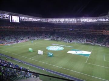 Allianz Parque: El estadio del Palmeiras fue reconstruido entre 2010 y 2014, con capacidad para 43 mil personas. Su anterior nombre era ‘Palestra Italia’.
