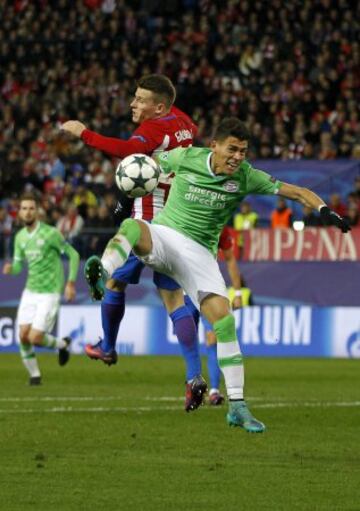 Atlético put two past PSV to guarantee Group D top spot
