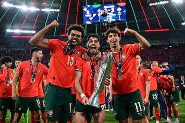 La selección de Portugal campeona de la Nations League tras ganar a España en la tanda de penaltis.
