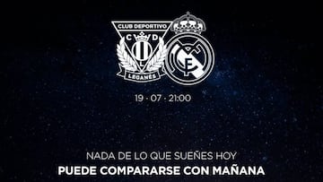 Legan&eacute;s no duerme: &quot;Nada de lo que sue&ntilde;es hoy ser&aacute; como ma&ntilde;ana&quot;