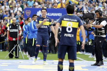 La Bombonera deliró con los jugadores que ganaron un título local más.