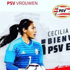 Cecilia Santiago, nueva portera del PSV