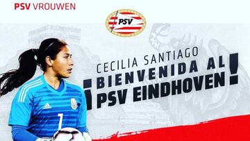 Cecilia Santiago, nueva portera del PSV