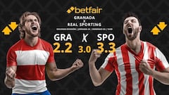 Granada CF vs. Real Sporting de Gijón: horario, dónde ver, pronósticos y clasificación