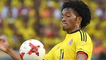 Juan Guillermo Cuadrado, jugador de la Selección Colombia