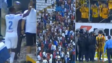 En Honduras, este partido de alta tensi&oacute;n dio de qu&eacute; hablar, lamentablemente no por lo deportivo, sino por la violencia en gradas.