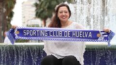 Manuela Romero, presidenta del Sporting de Huelva. 