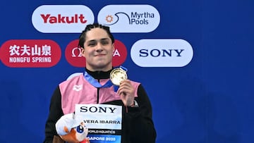 Osmar Olvera vence a los clavadistas chinos y es campeón del mundo en el trampolín de 3 metros.