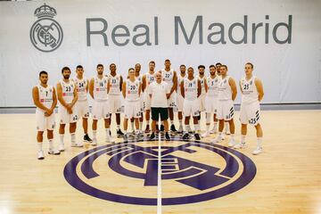 La plantilla del Real Madrid.