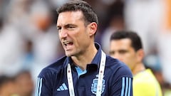 La gran frustración de Scaloni: “Para romper el carnet de técnico”