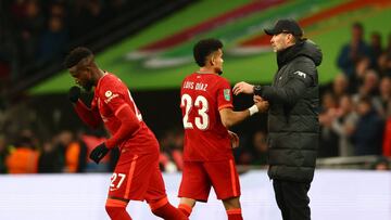 Jürgen Klopp habló de la adaptación de Luis Díaz en Liverpool.