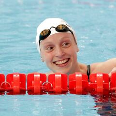 Ledecky: "No me decepciona estar a la sombra de Phelps"