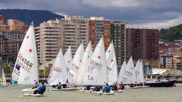Imagen de la Regata a la Inversa del año pasado
