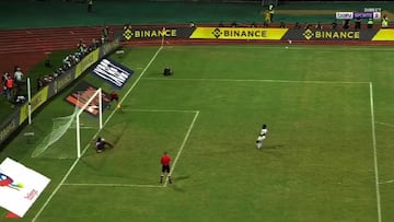 Penalti decisivo de la tanda: vean lo que sucede en la parte superior del vídeo y alucinen