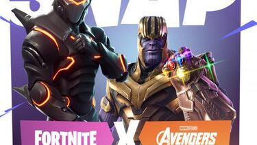 Fortnite añadirá un evento crossover con Vengadores: Infinity War