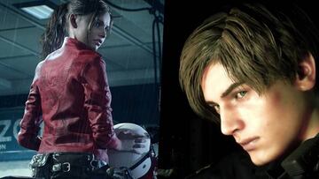 Los dos protagonista de Resident Evil 2 Remake, Claire y Leon.