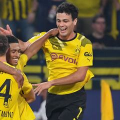 Gio Reyna es titular por primera vez en cinco meses con el Borussia Dortmund