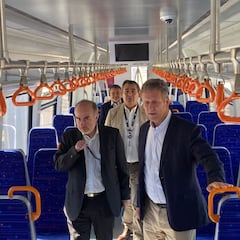 EFE presenta los dos nuevos trenes que llegan a Chile: una inversión histórica que supera los US$3.000 millones