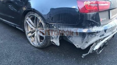 Rossi y un susto en vacaciones: tiene un accidente con su coche