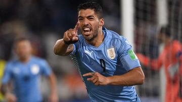 Luis Suárez (Uruguay): 28 goles, en 58 partidos, con un promedio de 0,48.