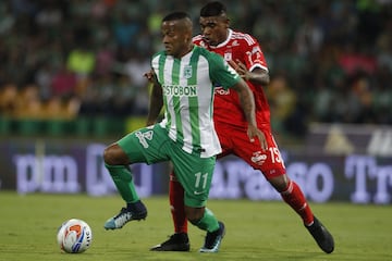 Atlético Nacional venció 2-0 al América en Medellín tras un doblete de Vladimir Hernández, el segundo fue un golazo.