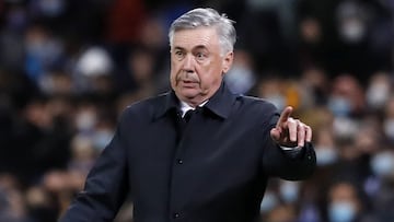 Carlo Ancelotti, entrenador del Real Madrid.