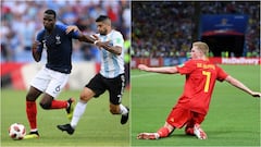 France v Belgium: Pogba and De Bruyne confronted by Zidane's path to greatness