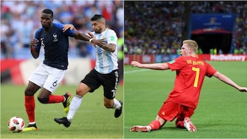 France v Belgium: Pogba and De Bruyne confronted by Zidane's path to greatness