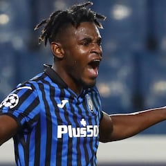 Duván Zapata, elegido jugador del mes en Atalanta