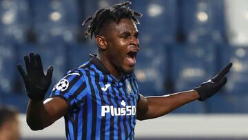 Duv&aacute;n Zapata, elegido jugador del mes en Atalanta