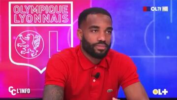 Lacazette: "Sí, me gusta el Atleti, su entrenador, su afición..."