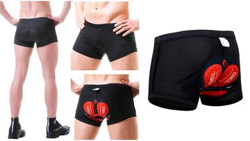 Este culotte corto de ciclismo con acolchado 3D suma más de 12.000 valoraciones