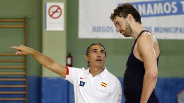 17/08/17 BALONCESTO ENTRENAMIENTO SELECCION ESPAÑOLA ESPAÑA
PAU GASOL SCARIOLO