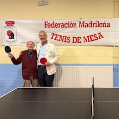 Así es el secreto de la longevidad de Lalo Soto, quien juega al tenis de mesa con 103 años