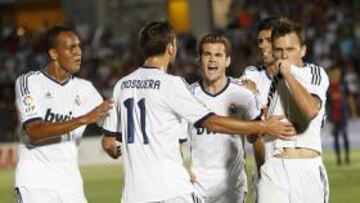 <b>ESPECTÁCULO. </b>En los partidos del Castilla siempre hay emoción.