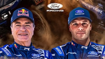 Carlos Sainz y Dani Oliveras, nueva pareja de Ford para el Dakar.