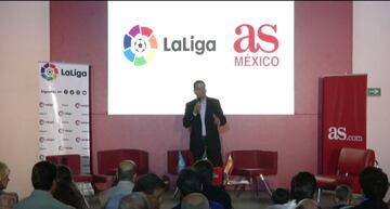 El evento de AS México fue engalanado por Fernando Morientes, Fernando Sanz, Christian Karembeu y Gaizka Mendieta.